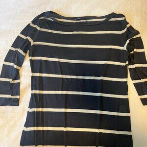Size S Striped 3/4 sleeve Top MAX&Co